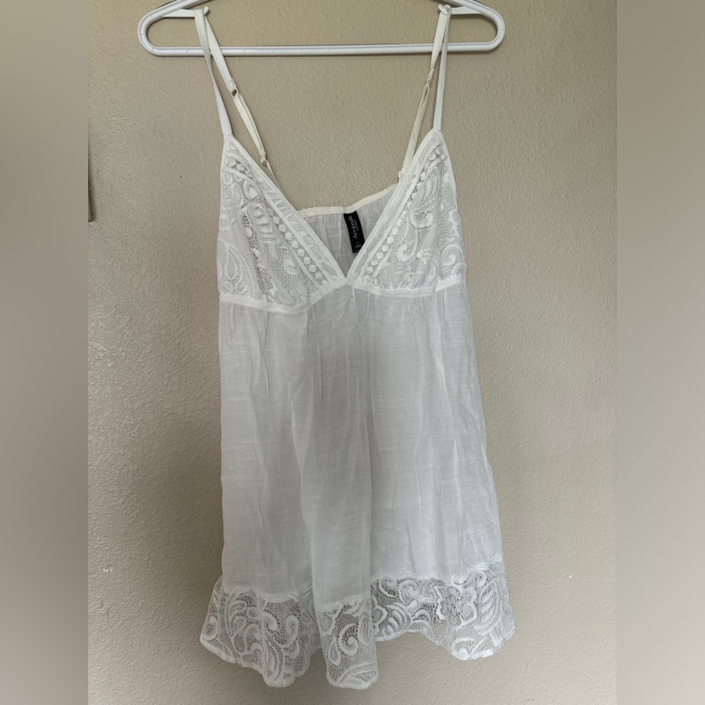 White Slip Dress